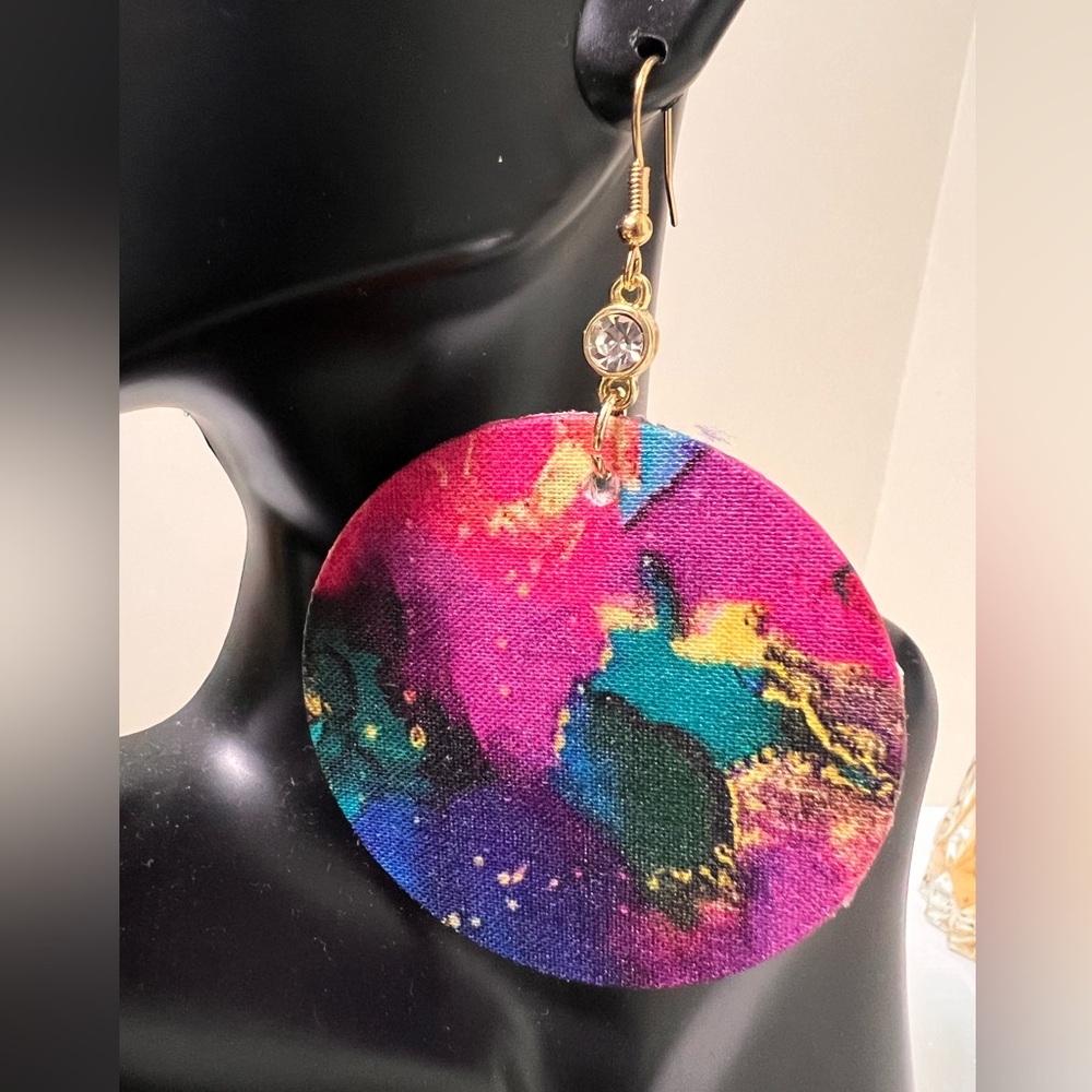 Large Bold Statement Earrings - image 1